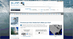 Desktop Screenshot of it.surf-forecast.com