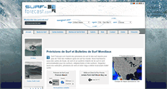 Desktop Screenshot of fr.surf-forecast.com